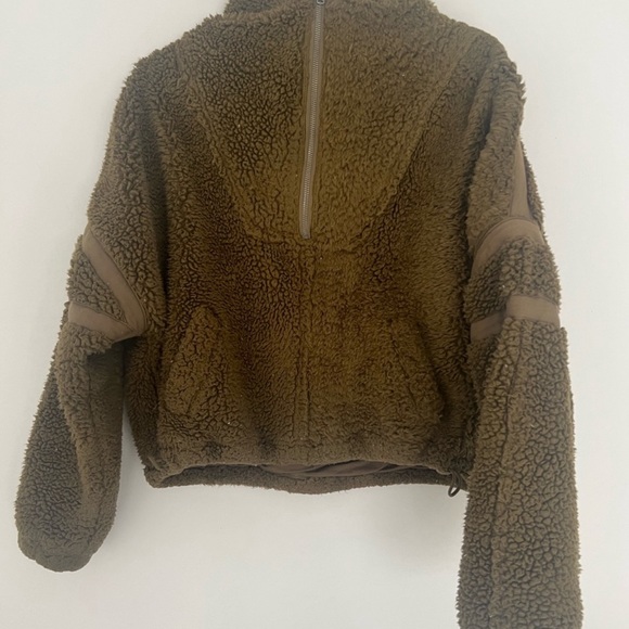 Free People Movement ‘Olive Green’ Sherpa Pullover [Sz. XS] - Picture 3 of 4